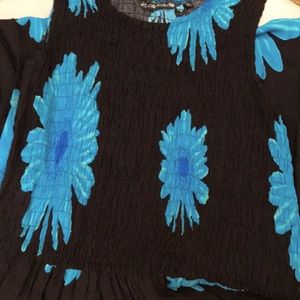 Maxi dress- sleeveless smocked top